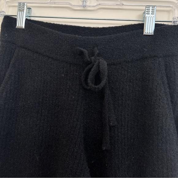 NWT Black ALO Snuggle Up Sweater High-Waist Wide Leg Pant Size XS (2-4) - Picture 5 of 10